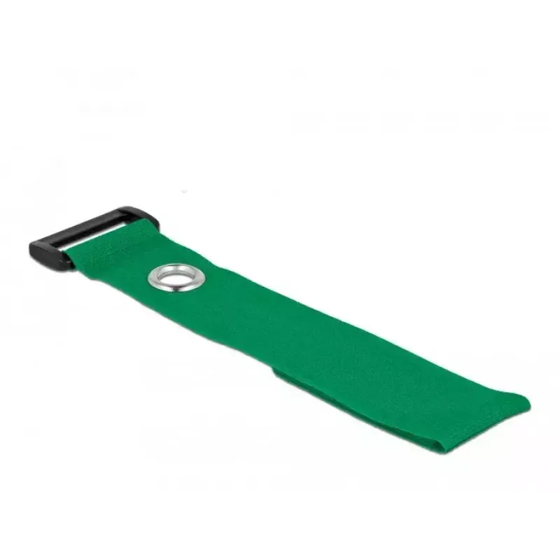 Bridas de cable de velcro DeLOCK 19553 verde 280 mm 3 uds.