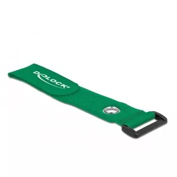 Bridas de cable de velcro DeLOCK 19553 verde 280 mm 3 uds.