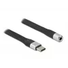 Cable plano FPC DeLOCK 86942 USB Type-C a jack de 3,5 mm 10 cm