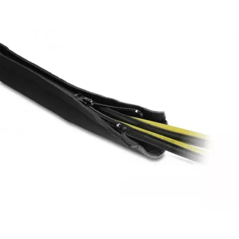 Funda de cable DeLOCK neopreno flexible con cremallera 3 m x 100 mm negro