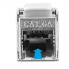 Cable conector macho RJ45 a módulo Keystone conector hembra RJ45 DeLOCK 87022