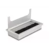 Pasacables DELOCK 66861 para escritorio, plateado, 80×160×28 mm, 1 ud.