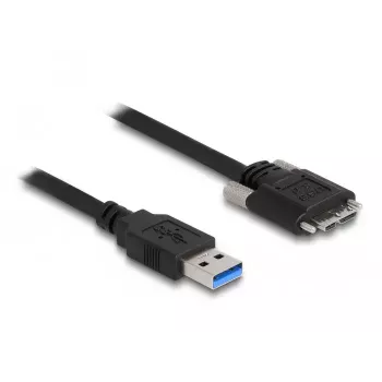 Cable DeLOCK USB 3.0 conector macho Type-A a conector macho Micro-B 1 m 5 Gbit/s