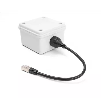 Cable DeLOCK RJ50 macho a RJ50 hembra IP67 impermeable 20 cm