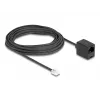 Cable de teléfono DeLOCK RJ11 macho a RJ45 hembra negro 10 m