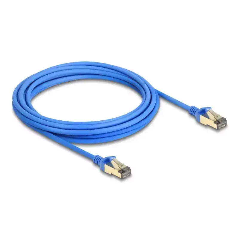 Cable de red DeLOCK RJ45 Cat.8.1 F/FTP fino 5 m azul