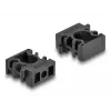 Sujetacables DeLOCK 60481 10 mm negro 8 uds.