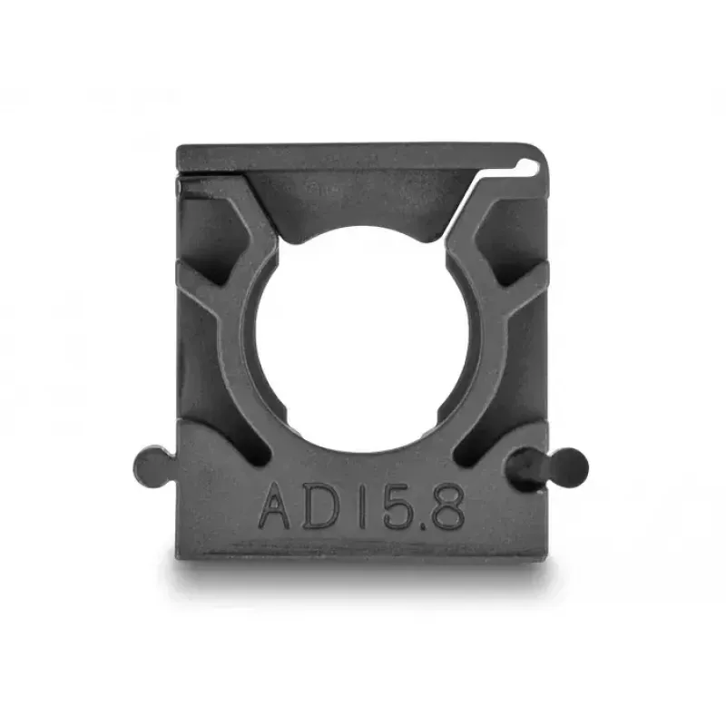 Sujetacables DeLOCK 60483 15,8 mm negro 8 uds.