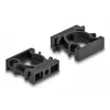 Sujetacables DeLOCK 60484 18,5 mm negro 8 uds.