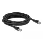 Cable de red DeLOCK RJ45 Cat.6A F/UTP 5 m negro