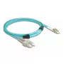 Cable de fibra óptica DeLOCK LC dúplex a SC dúplex OM3 3 m