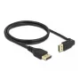 Cable DELOCK DisplayPort 1 m, DisplayPort a DisplayPort, 5,7 mm de diámetro, hasta 32 canales de audio