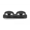 Sujetacables DeLOCK 18445 negro autoadhesivo 4 pasos