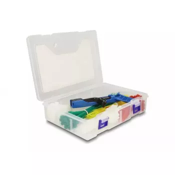 Bridas de cable de velcro DeLOCK 18641 350 uds. colores surtidos