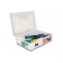 DeLOCK Caja surtida de bridas con herramienta tensora, 350 uds., multicolor