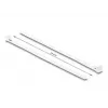 DeLOCK Bridas reutilizables, 150 x 7.2 mm, blanco, 100 uds.