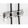 Abrazadera para cables DeLOCK para carril DIN 3,5 cm de diámetro metálico metal