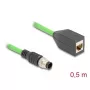 Accesorio de red industrial DeLOCK 60570 longitud de cable 0,5 m certificación UL 94