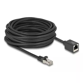 Cable de red DeLOCK 90323 RJ-45 Cat6a 10 m negro