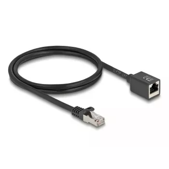 Cable de red DeLOCK 90294 RJ-45 Cat6a 1 m negro