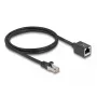 Cable de red DeLOCK 90294 RJ-45 Cat6a 1 m negro