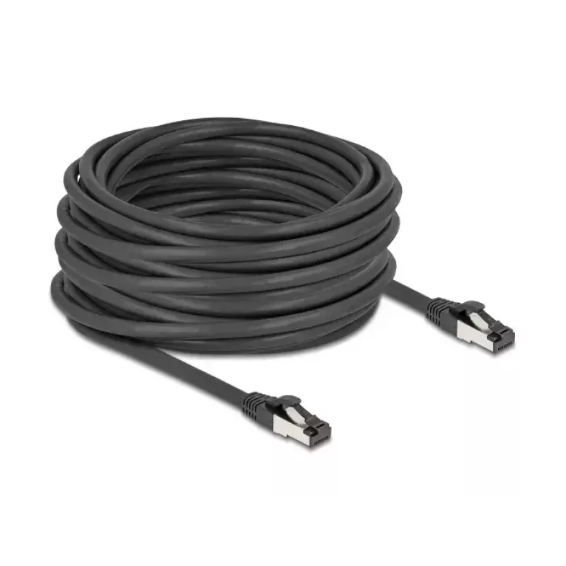 Cable de red DeLOCK 80576 RJ-45 Cat8.1 15 m negro