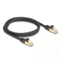 Cable de red DeLOCK RJ45 Cat.6A S/FTP 1m negro