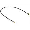 Cable coaxial DeLOCK 89608 0,2m MHF (I-PEX) negro oro