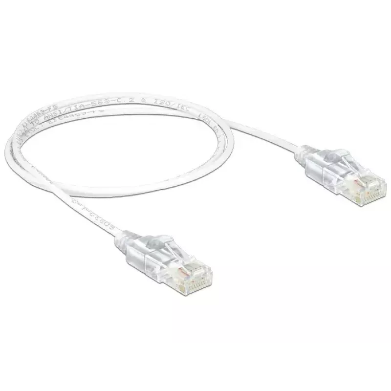 Cable de red DeLOCK 83781 RJ-45 Cat6 1m blanco
