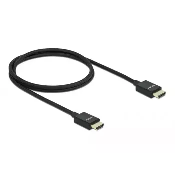 Cable HDMI coaxial de alta velocidad DeLOCK 85384 1 m 48 Gbit/s 8K 60 Hz