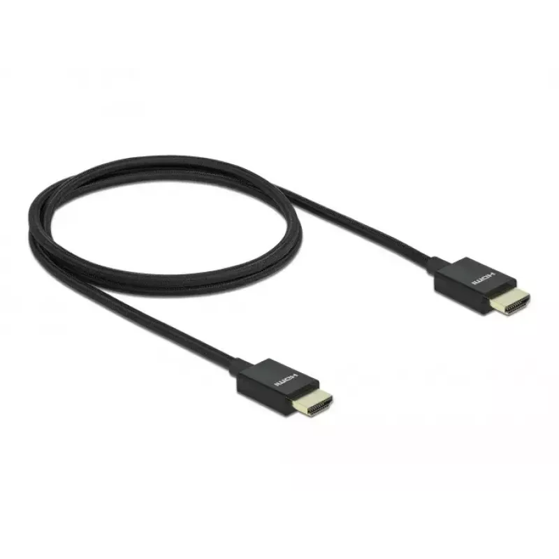 Cable HDMI coaxial de alta velocidad DeLOCK 85384 1 m 48 Gbit/s 8K 60 Hz