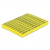 Sujetacables DeLOCK 18303 amarillo 260 uds.