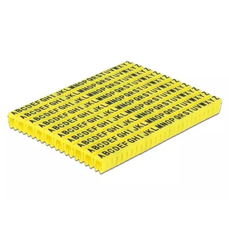 Sujetacables DeLOCK 18303 amarillo 260 uds.