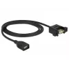 Cable USB DeLOCK 85460 USB 2.0 1m negro