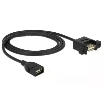 Cable USB DeLOCK 85460 USB 2.0 1m negro