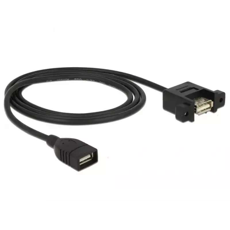Cable USB DeLOCK 85460 USB 2.0 1m negro