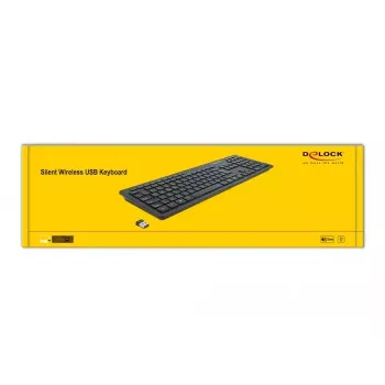 DeLOCK 12004 Home USB QWERTZ alemán negro