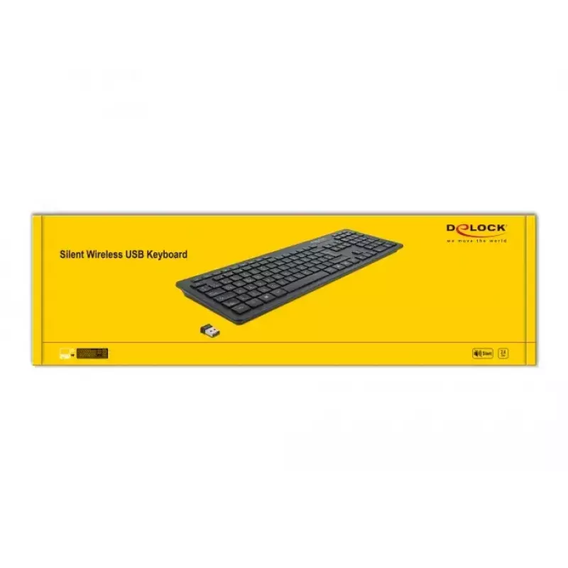 DeLOCK 12004 Home USB QWERTZ alemán negro