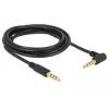 Cable de audio DeLOCK 85616 3m 3.5mm negro