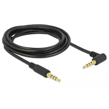Cable de audio DeLOCK 85616 3m 3.5mm negro