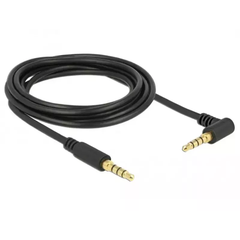 Cable de audio DeLOCK 85616 3m 3.5mm negro