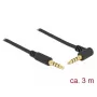 Cable de audio DeLOCK 85616 3m 3.5mm negro