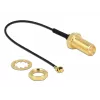 Cable coaxial DeLOCK 89471 0,1m RP-SMA MHF/U.FL-LP-068