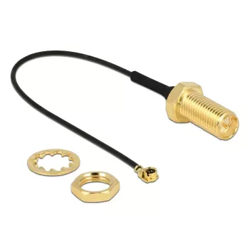 Cable coaxial DeLOCK 89471 0,1m RP-SMA MHF/U.FL-LP-068
