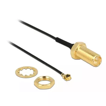 Cable coaxial DeLOCK 89471 0,1m RP-SMA MHF/U.FL-LP-068