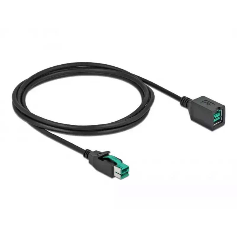 Cable prolongador USB con alimentación DeLOCK 85981 12 V 2 m