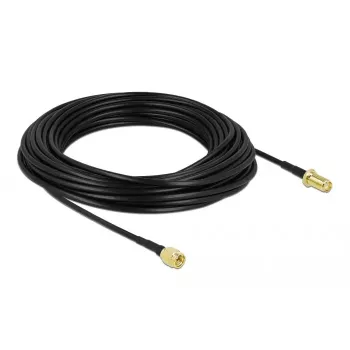 Cable de antena DeLOCK conector macho SMA a conector hembra SMA LMR/CFD100 15 m
