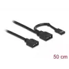 Cable de conexión RGB 3 pines DeLOCK 86001
