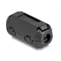 Pinza para núcleo de ferrita DELOCK 80943, negro, níquel/plástico/zinc, 25,2 × 13 × 11,8 mm, pack de 2