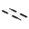 Bridas de velcro DeLOCK 19011 200x12 mm negro 10 uds.